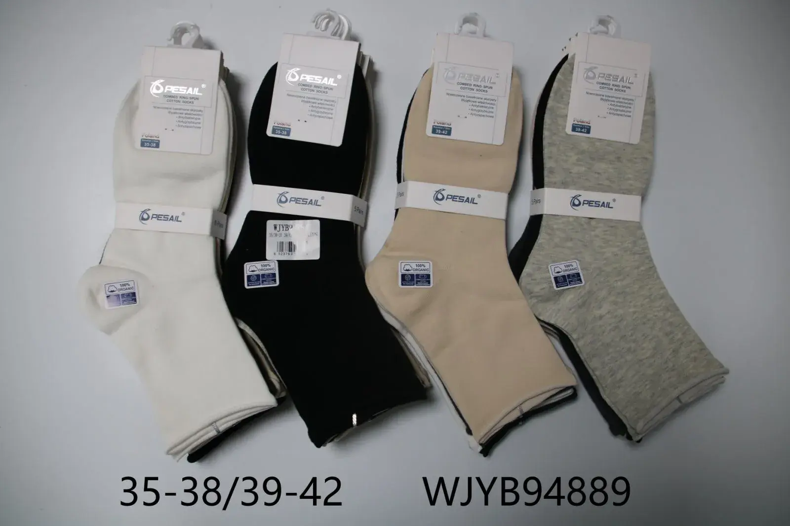 Skarpetki damskie 4 pary WYJY B94889 35-38/39-42