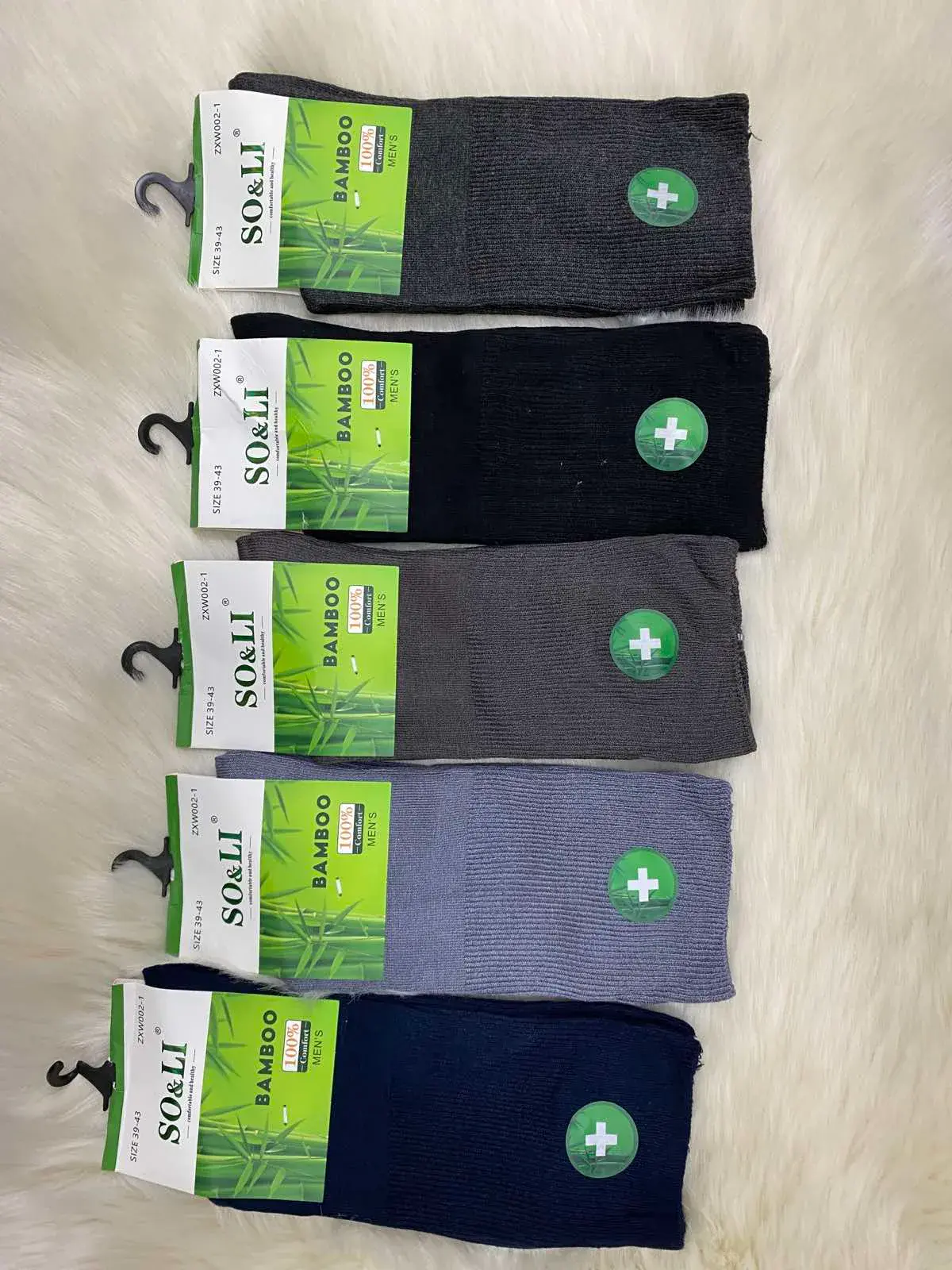 Skarpetki damskie SOLE bambusowe 39-43, różne kolory