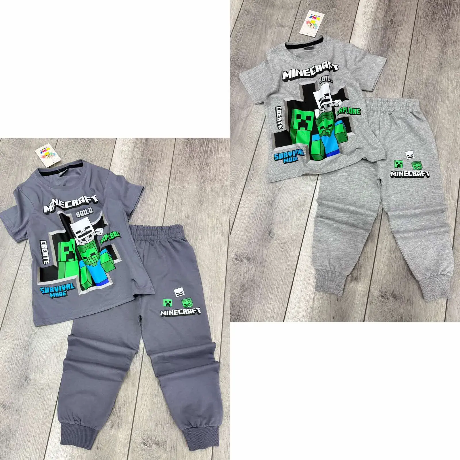 Komplet Ubrań Dziecięcych Minecraft 3-10L