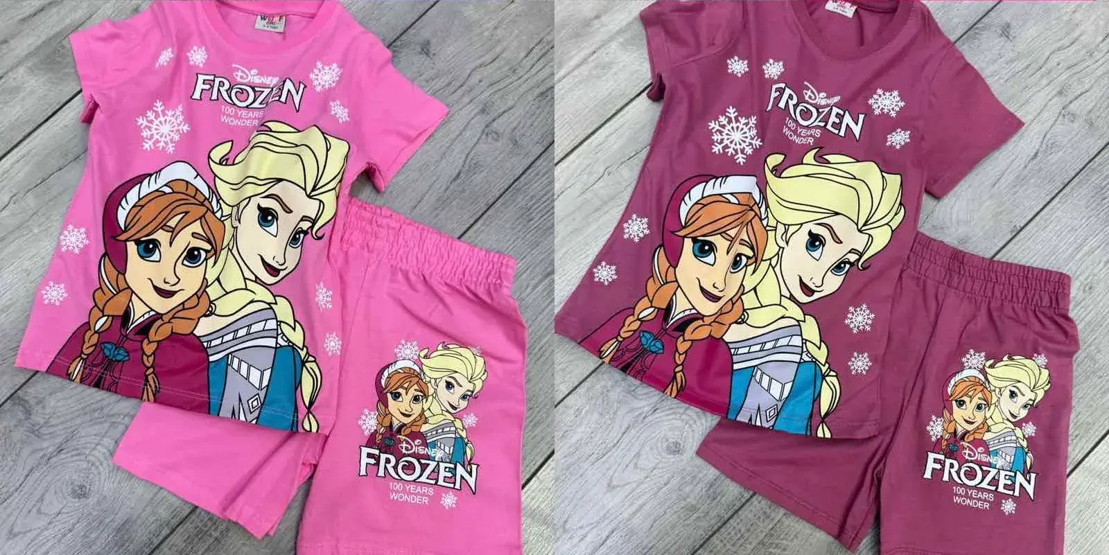 Komplet Piżama Frozen dla Dzieci 3-10L