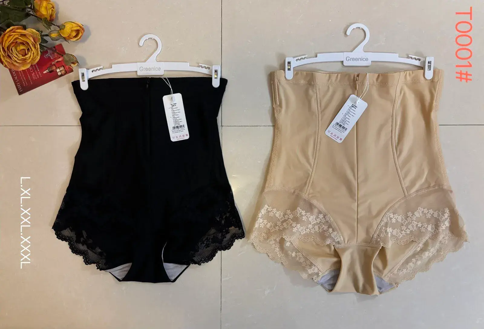 Bikini modelujące damskie XL czarne i beżowe