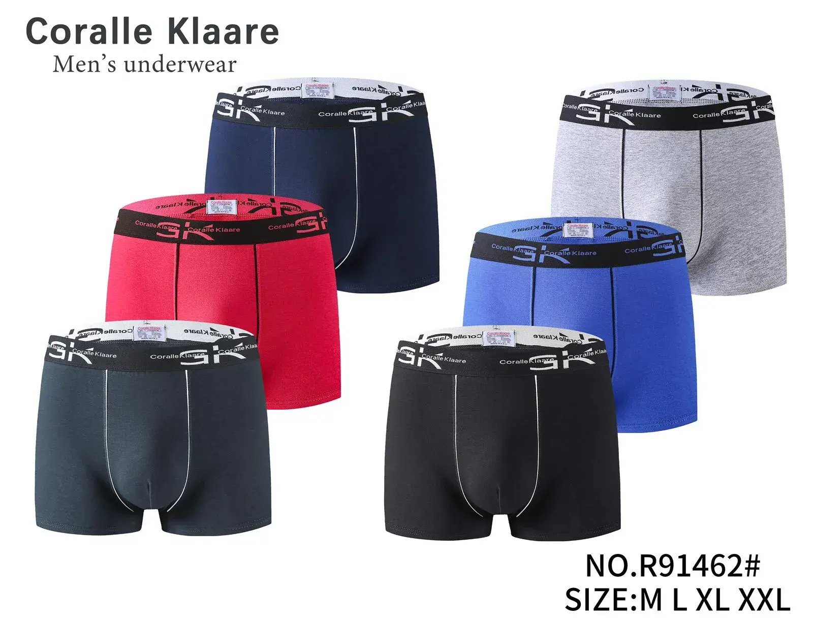 Bokserki męskie Coralle Klaare M L XL XXL NO.R91462