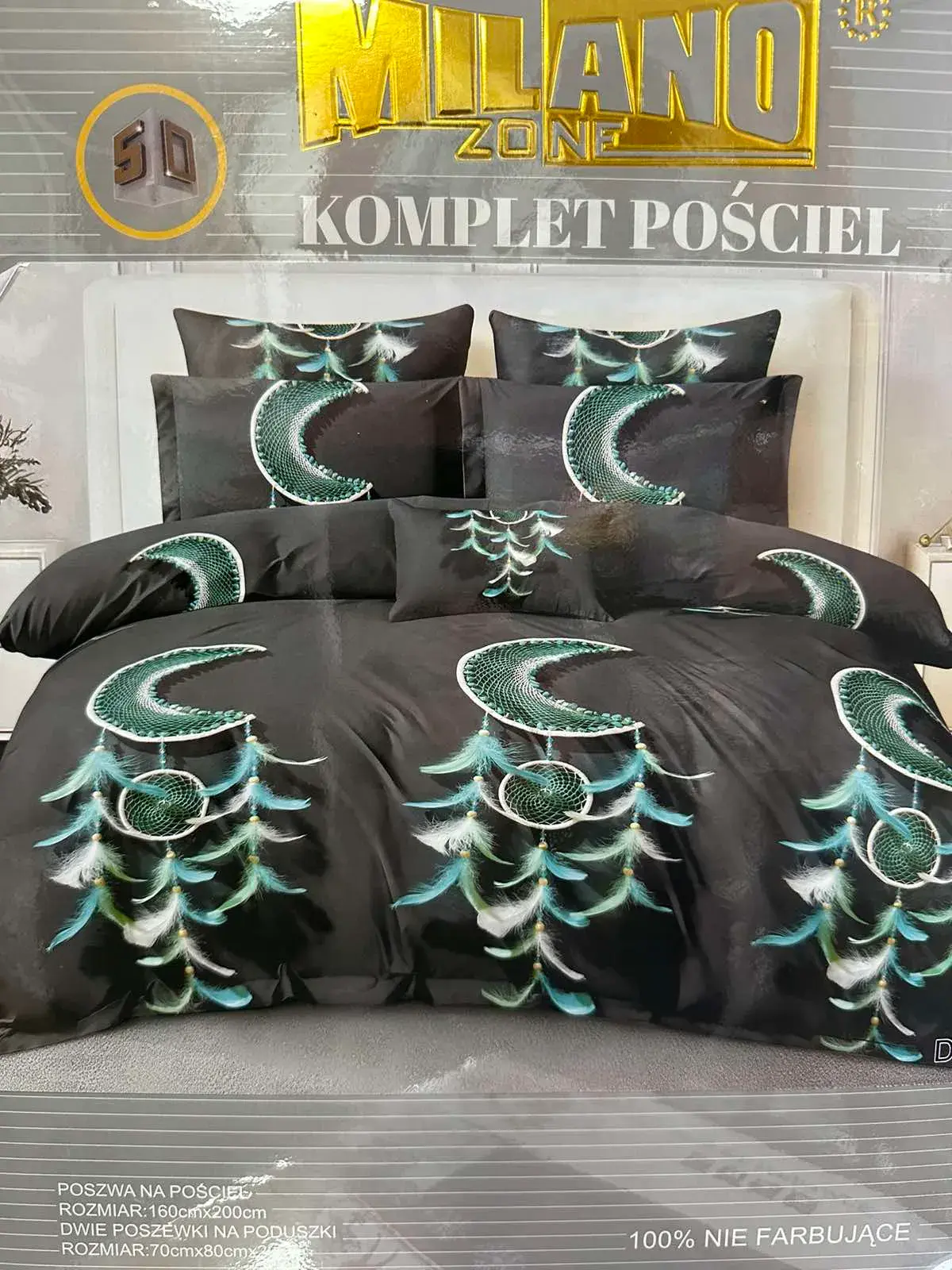 Komplet Pościel 3cz Milano 160/200 100% Nierozciągliwe