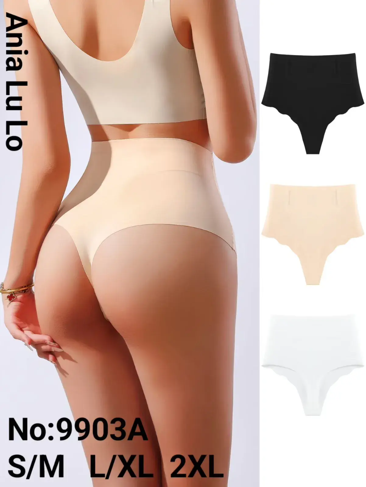 Bikini damskie modelujące Ania Lu Lo No:9903A S-2XL