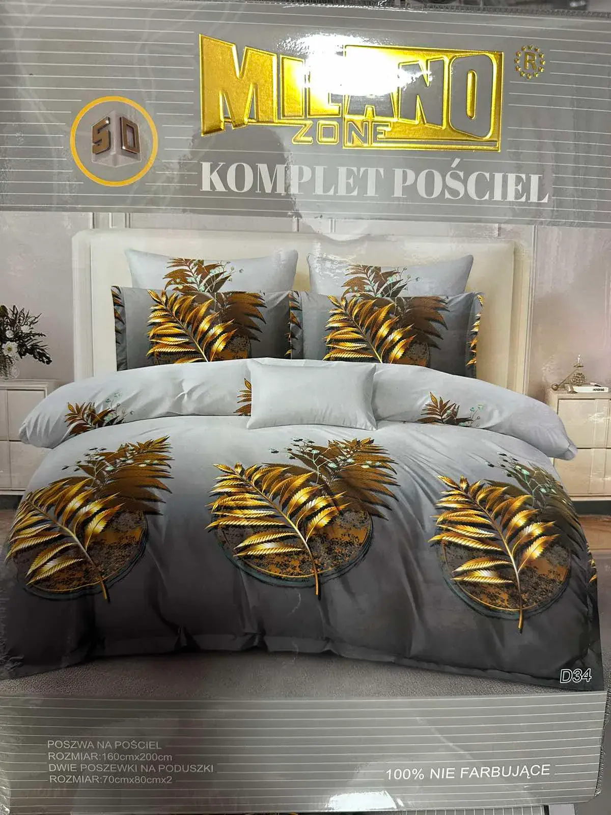 Komplet Pościel 3CZ Melino 160/200 D84