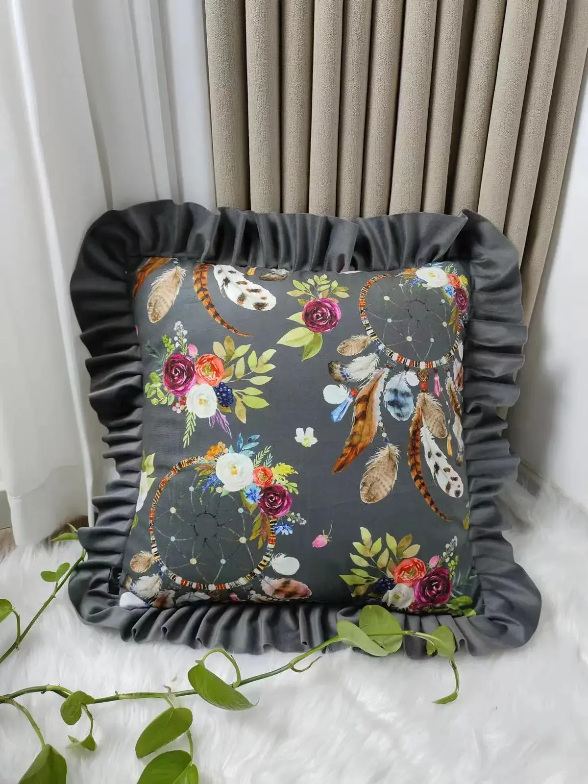 Poszewki dekoracyjne 40x40cm boho etniczne