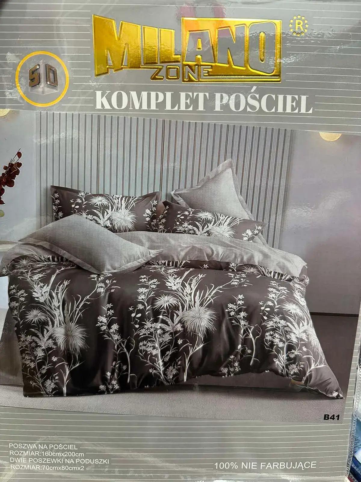 Komplet Pościel Milano Zone 3el. 160/200