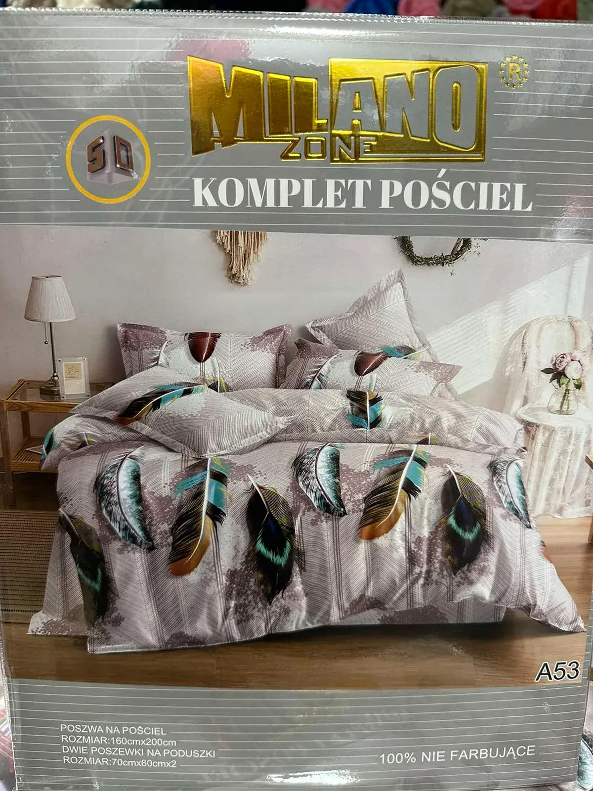 Komplet Pościel Milano 3cz 160/200 A53
