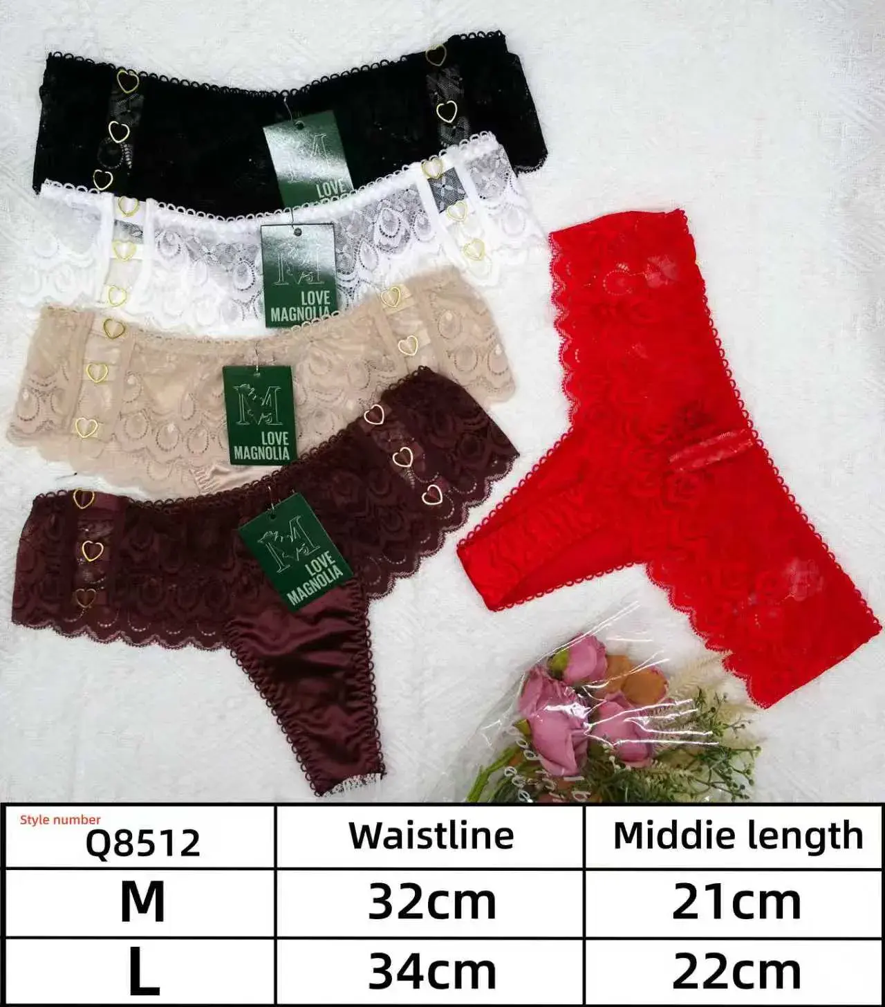 Majtki damskie Love Magnolia Q8512 rozmiary M/L