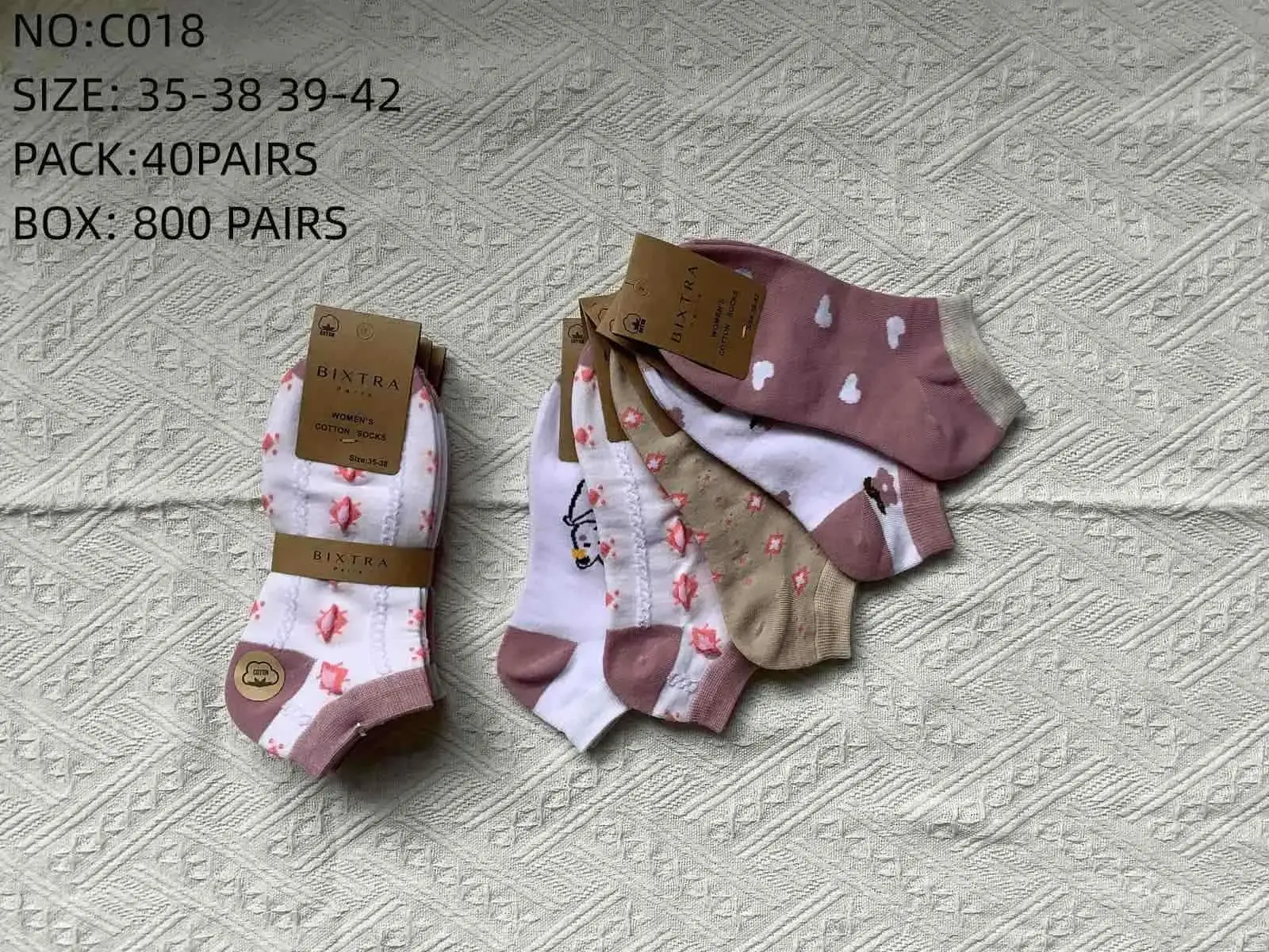 Skarpetki damskie Dinta NO:C018 rozmiar 35-39/38-42