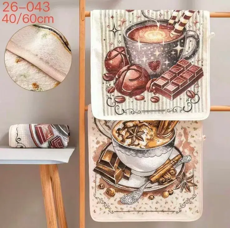 Ręczniki z Mikrofibry 40/60 cm Motyw Zimowy