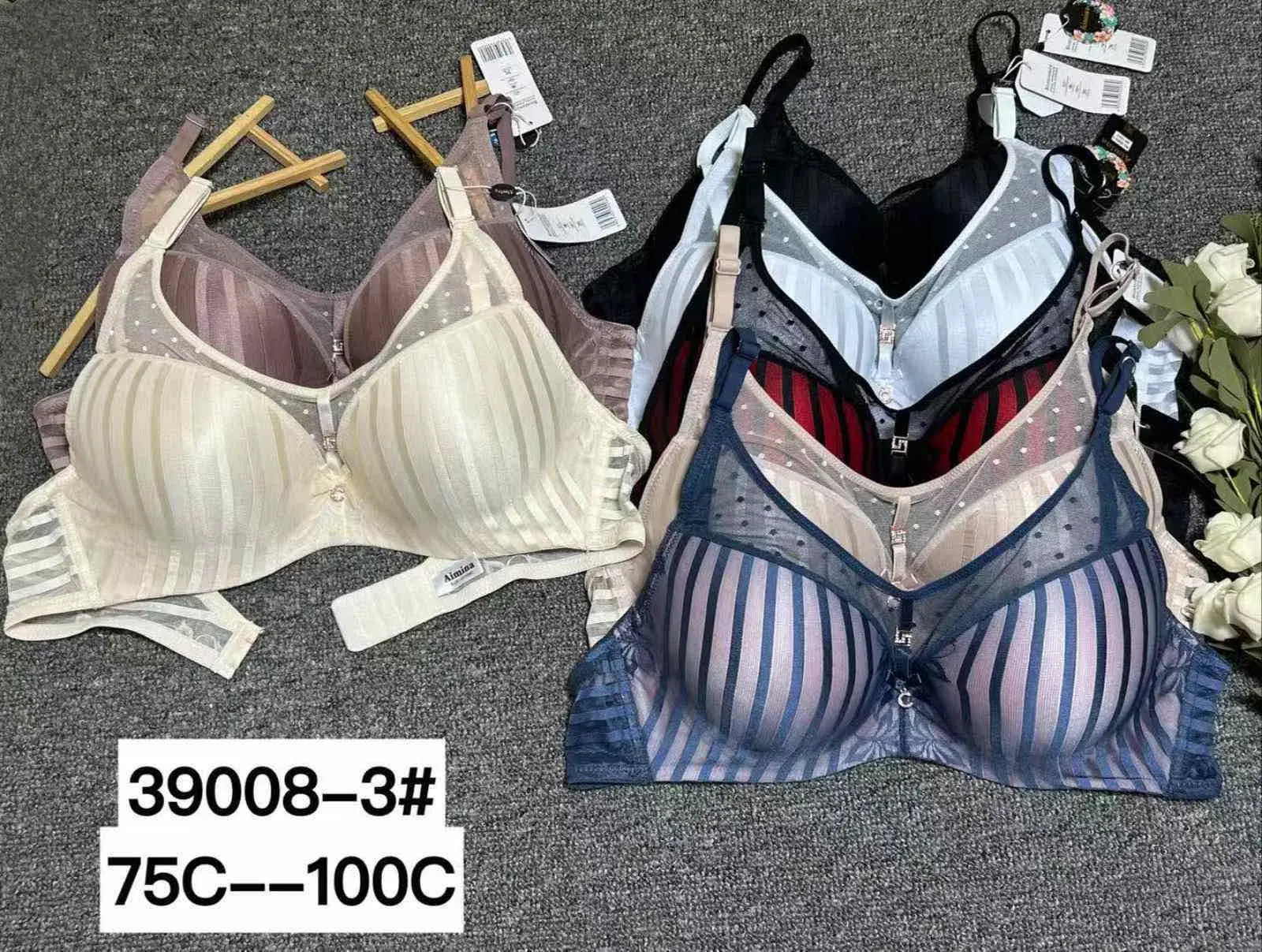 Biustonosz damski 39008-3# BSC-100C różne kolory