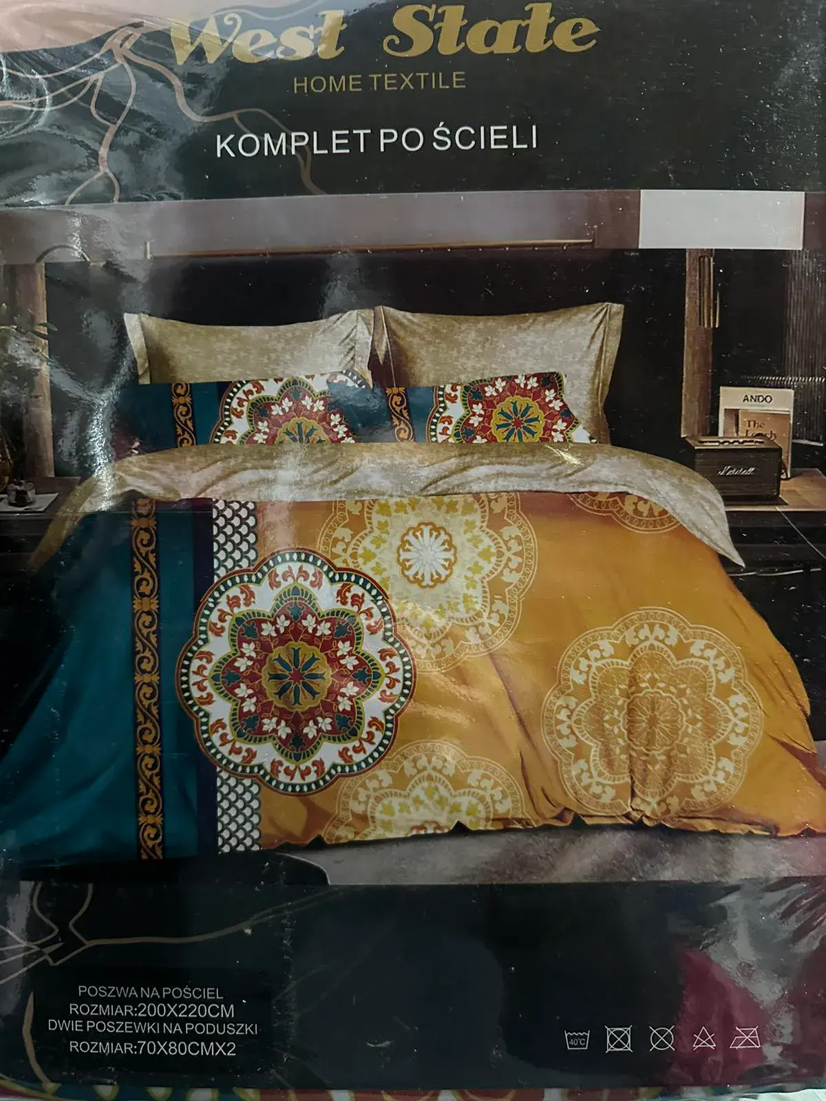 Komplet Pościeli West State 200/220 3el.