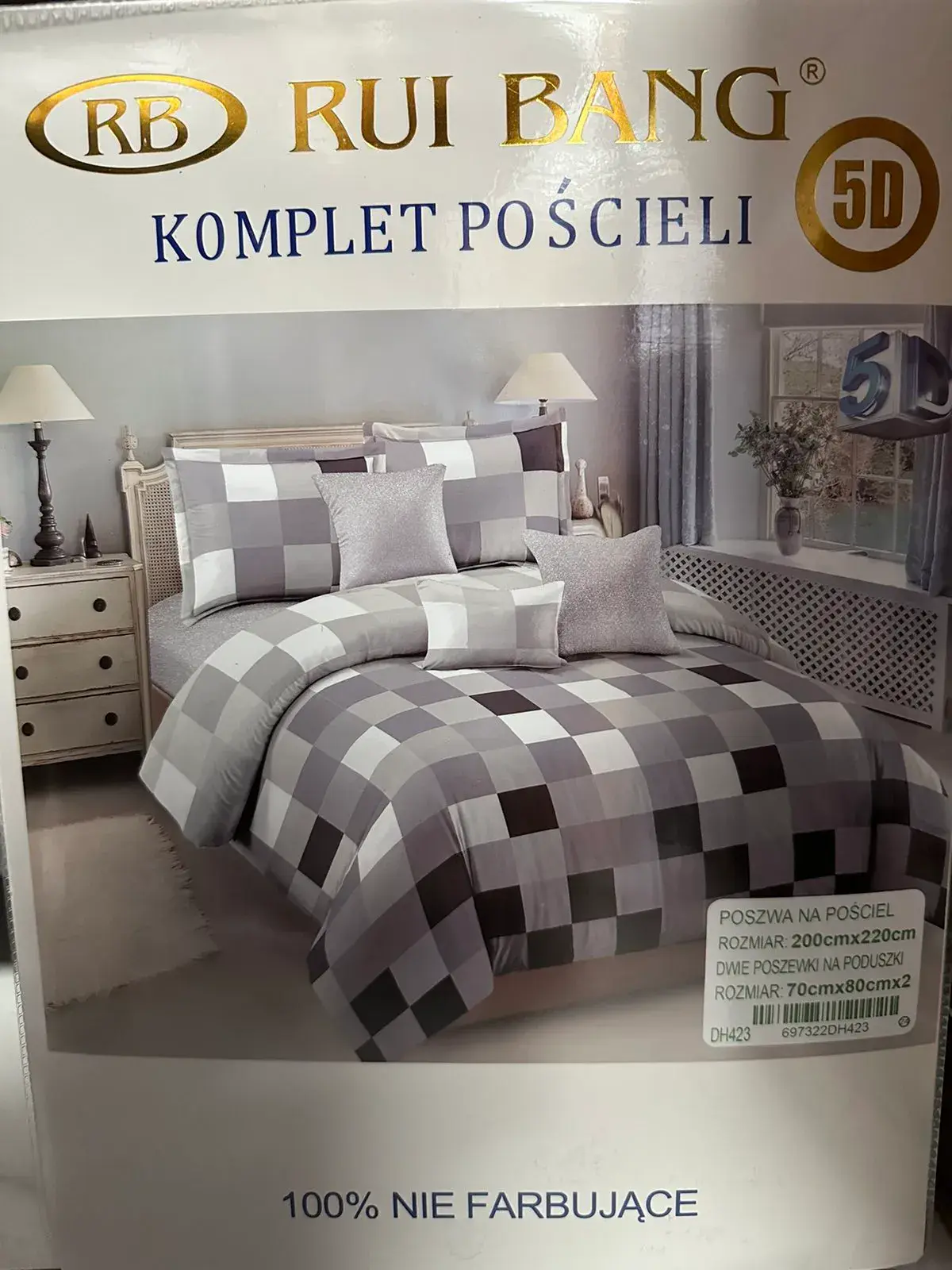 Komplet Pościeli Rui Rui Bang 200/220 50D