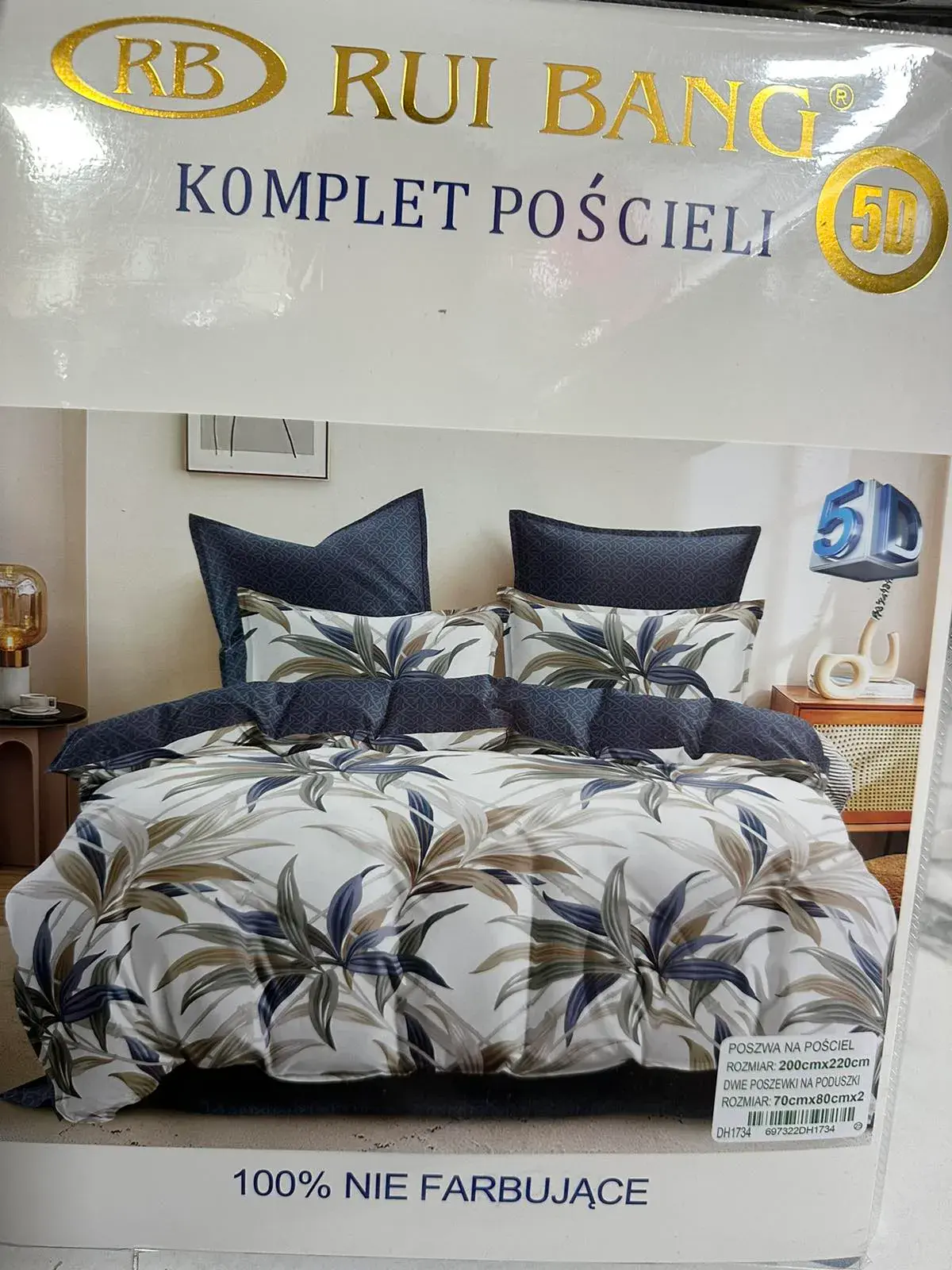 Komplet Pościeli 3D RB Rui Rui Bang 200/220