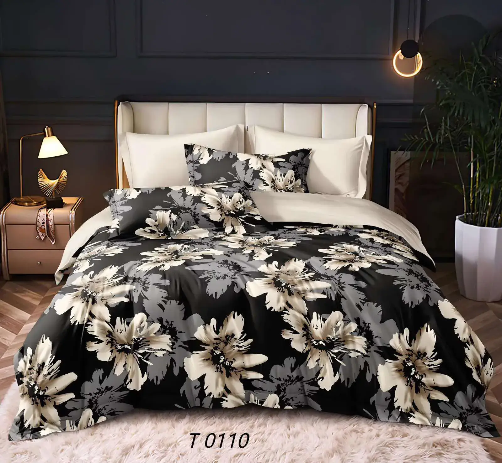 Komplet Pościel Bawełna 3CZ 160/200 T0110