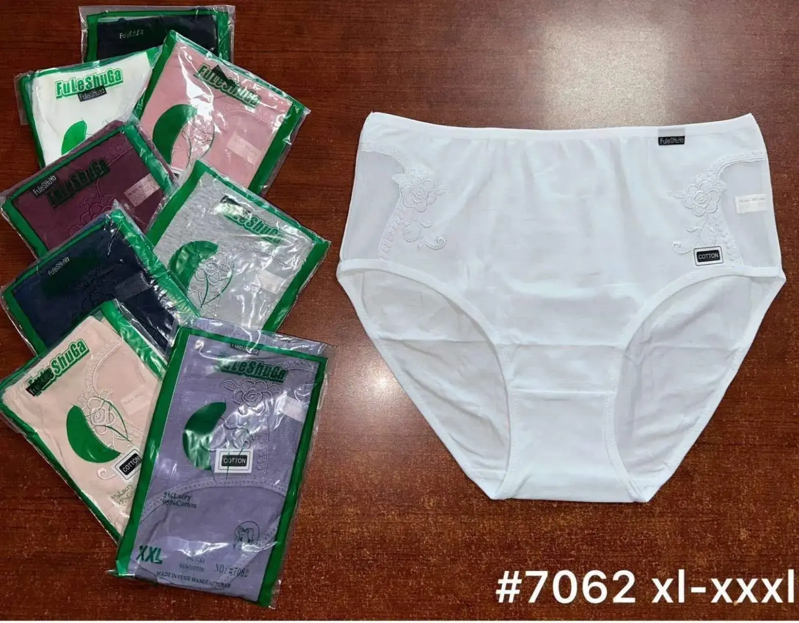 Majtki damskie JUSHA XL-XXXL #7062, 24 szt