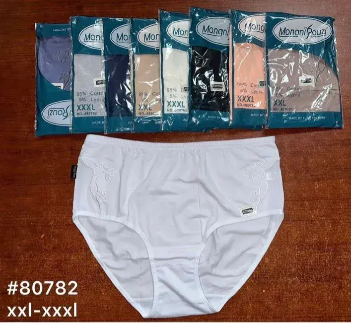 Majtki damskie Monami XL-XXXL 95% bawełna #80782