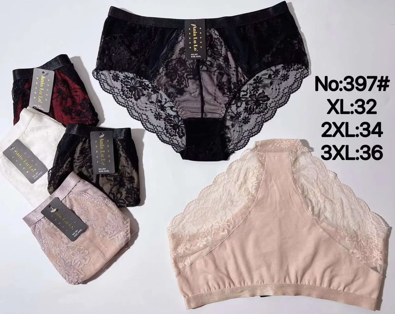 Majtki damskie koronkowe XL-36, 3XL-36 No.39