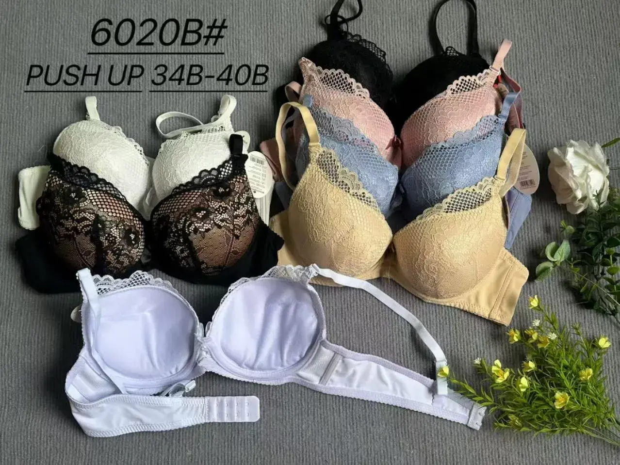 Biustonosz Damski Push-Up 34-40B 6020B