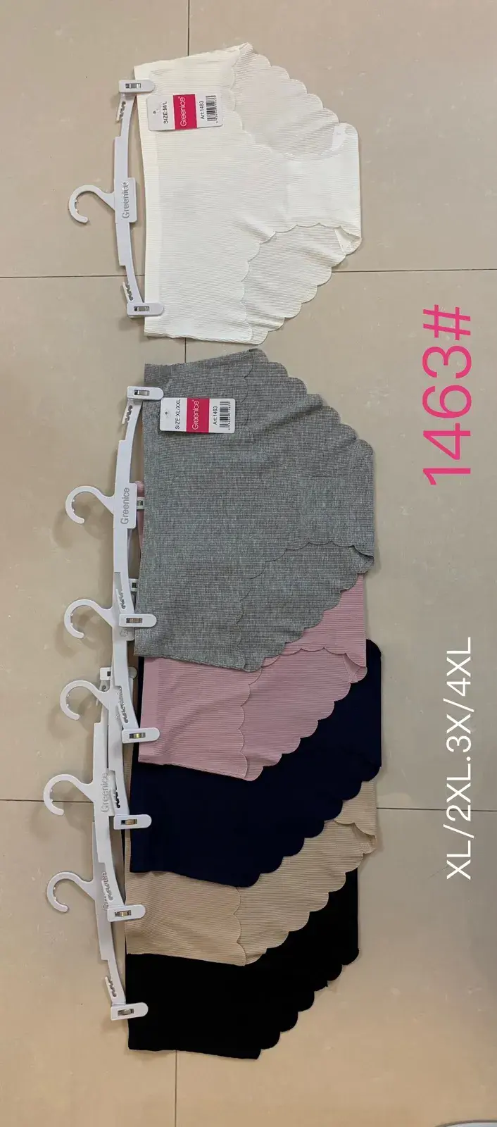 Majtki damskie XL-XXL, zestaw kolorów