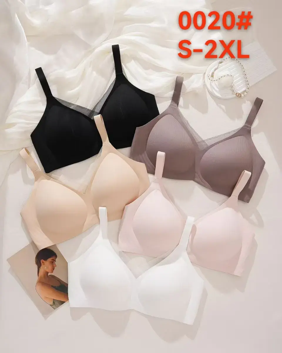Biustonosz damski bezszwowy S-2XL 0020#