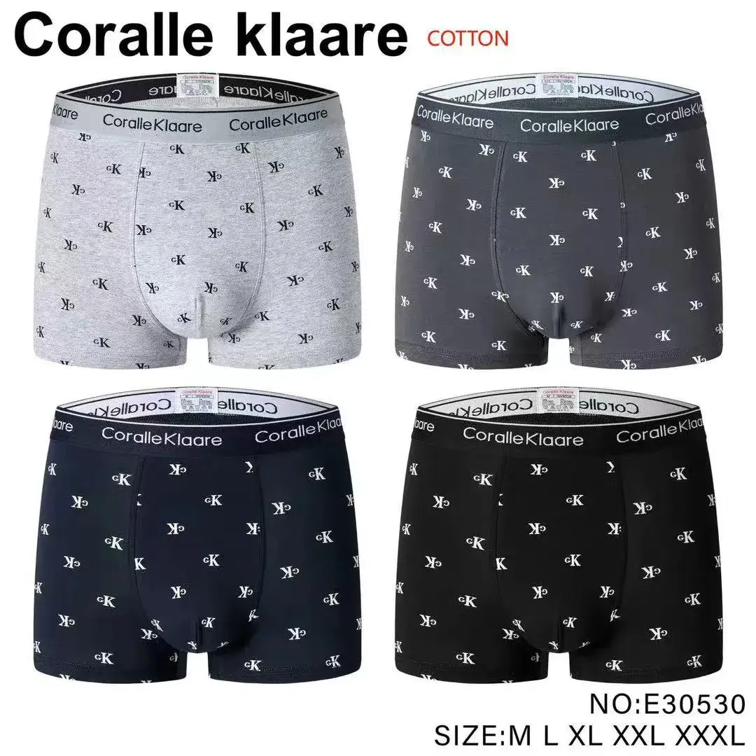 Bokserki męskie Coralle KLAAR 100% bawełna M-L-XL-XXL-XXXL NO-E30530