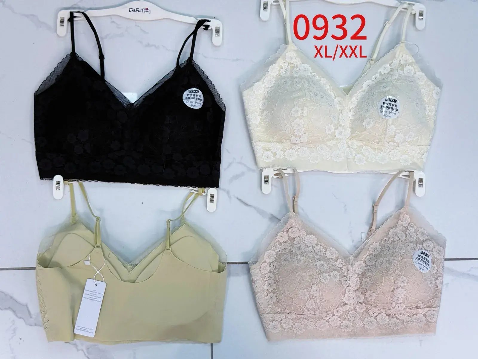 Biustonosz damski bezszwowy XL-XXL 093