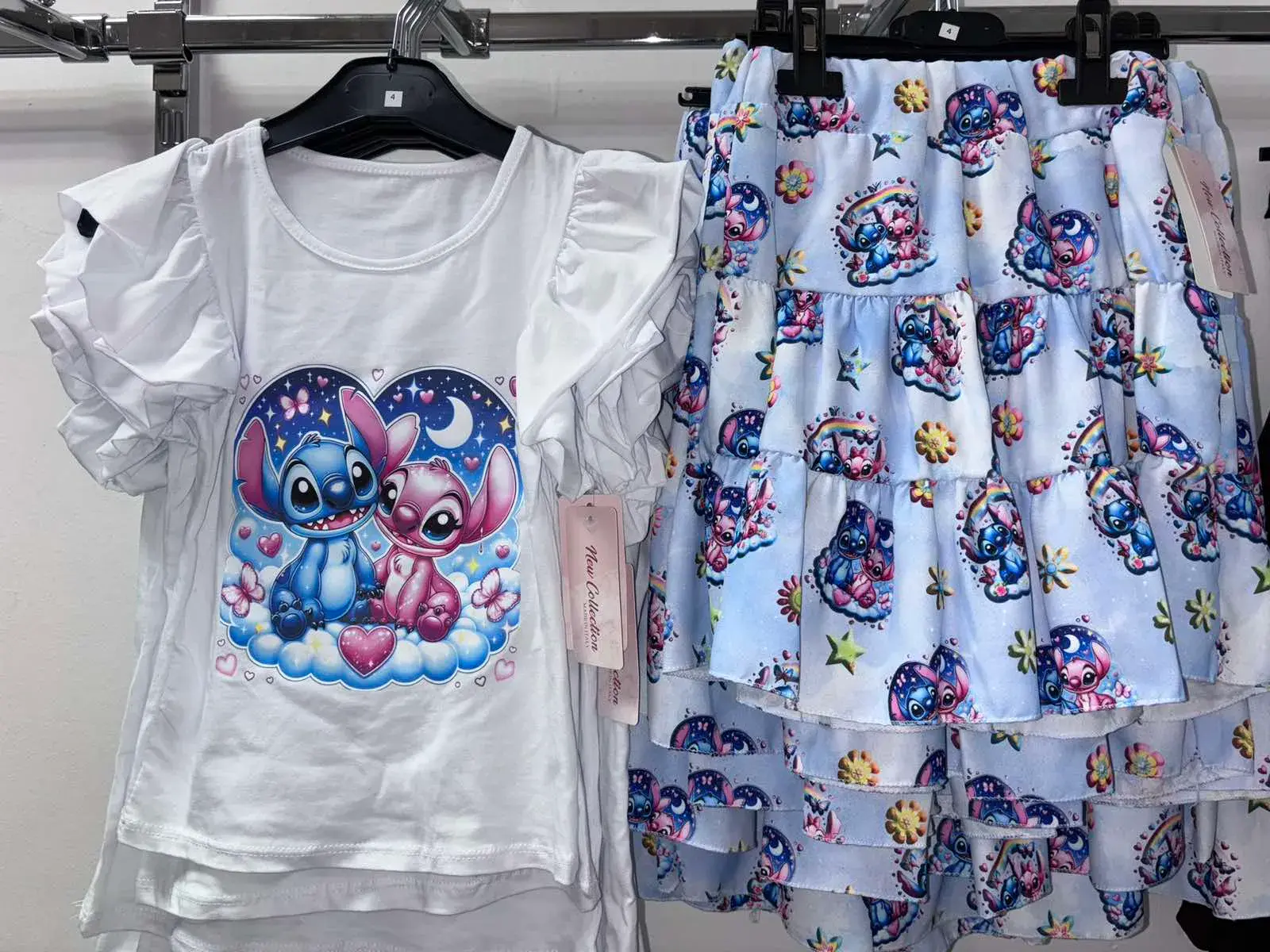 Komplet Ubrań Dziewczynka Stitch Lilo 6-16L