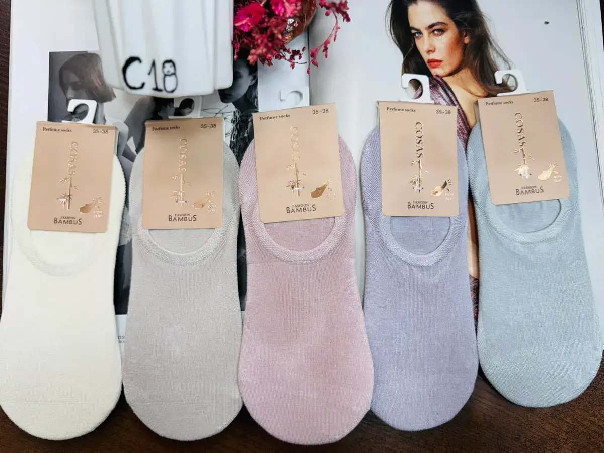 Skarpetki Bambusowe COSAS Perfume Socks 35-38 5szt