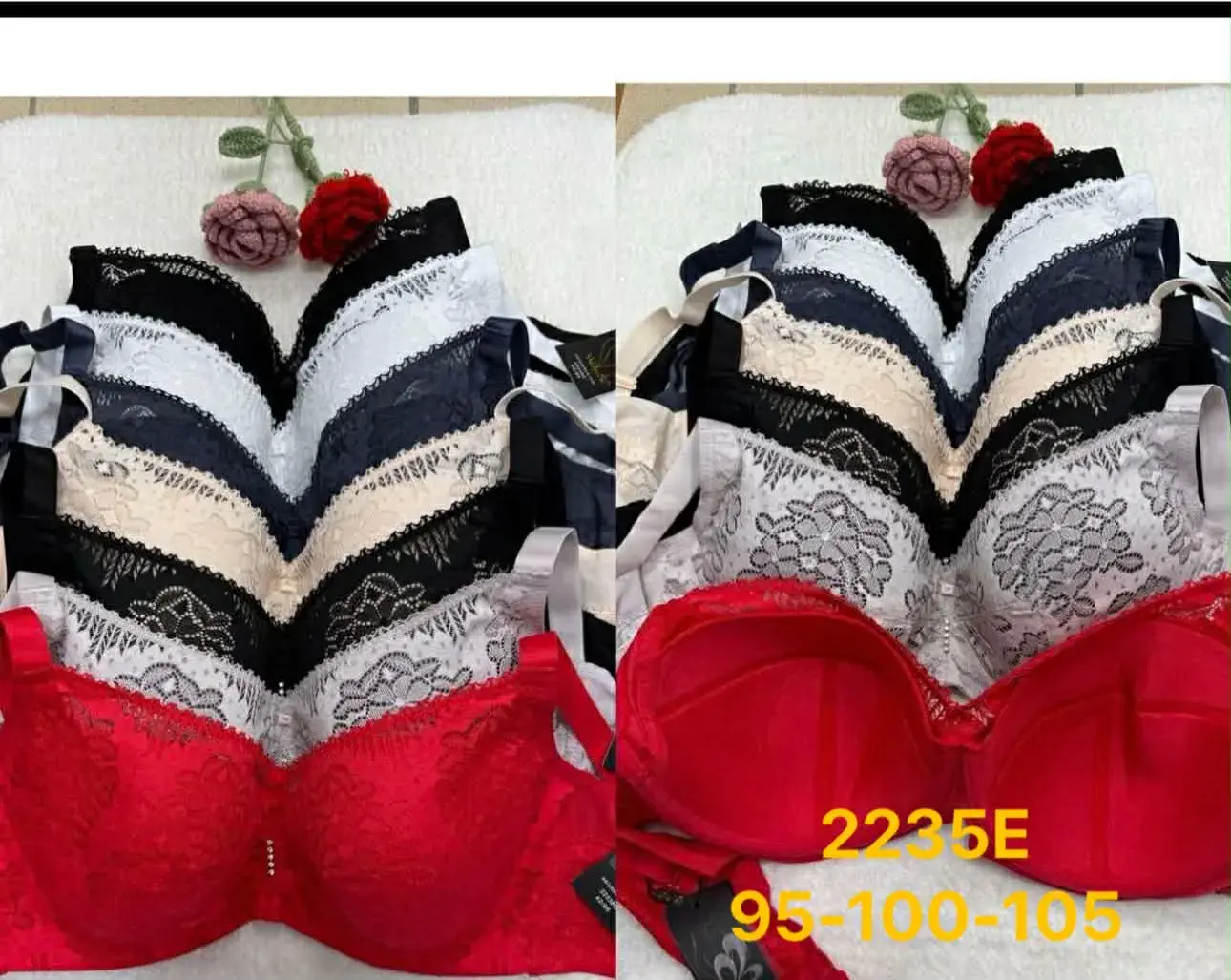 Biustonosz damski push-up 95-100-105 2235E