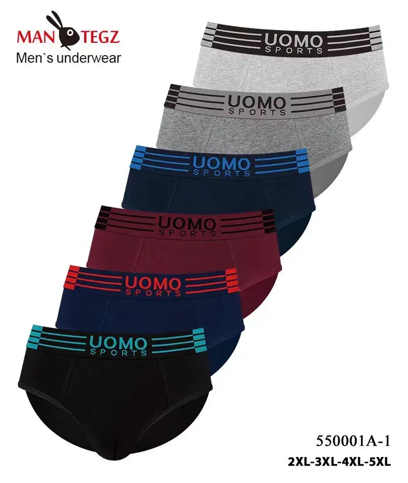 Bokserki męskie UOMOMO Sports XL-XXL-XXXL 6 szt.
