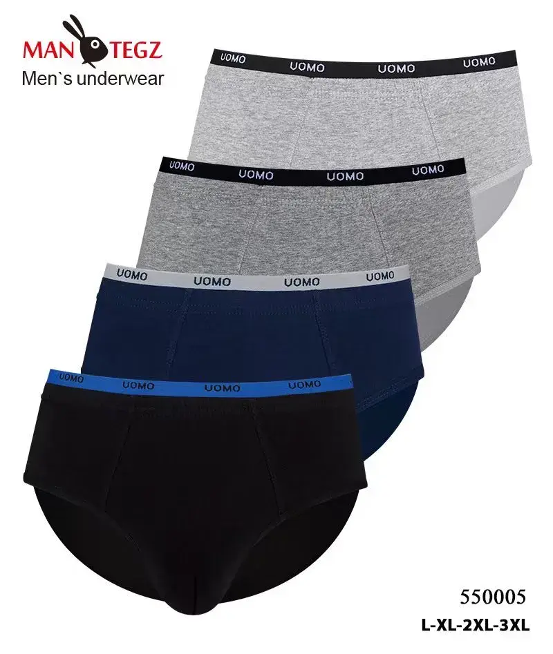 Bokserki męskie UMO XL-XXL granatowe/czarne/szare