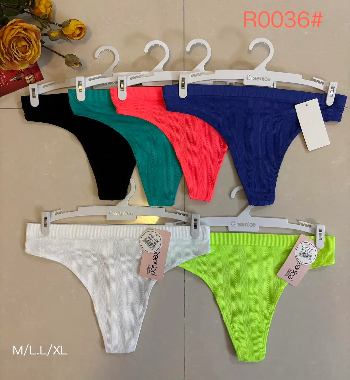 Stringi damskie Gance M/L/XL różne kolory