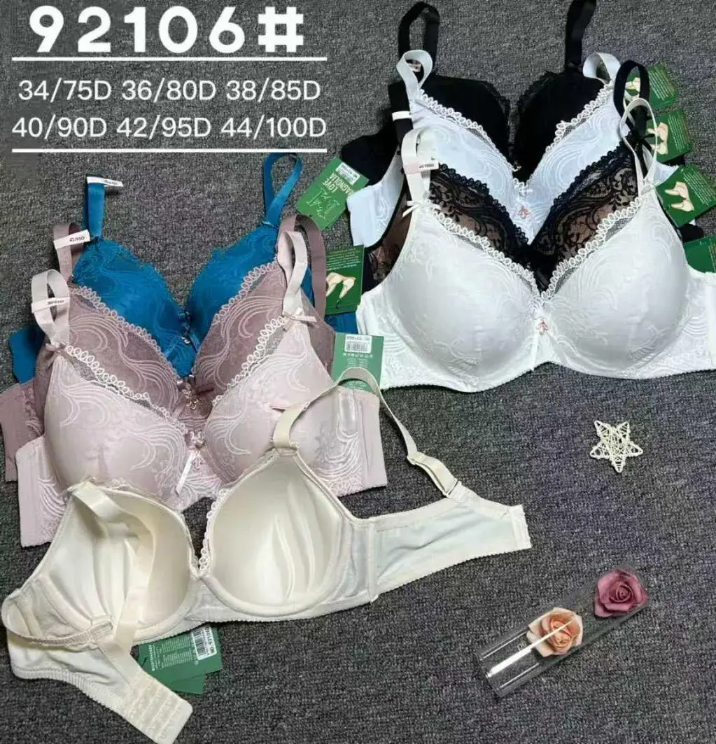 Biustonosz damski koronkowy różne kolory rozmiary 34/75-44/100