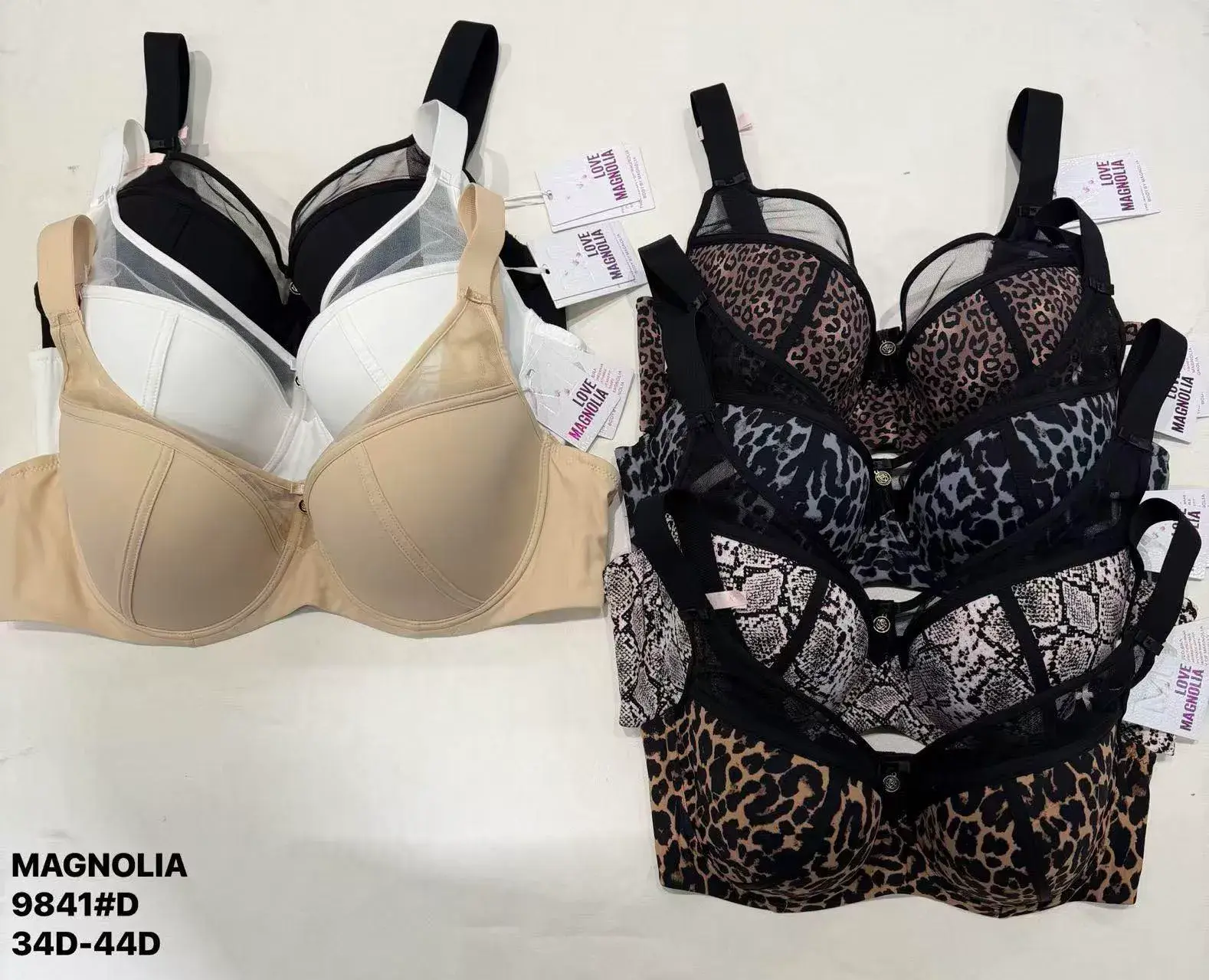 Biustonosz Damski Push-up 34D-44D