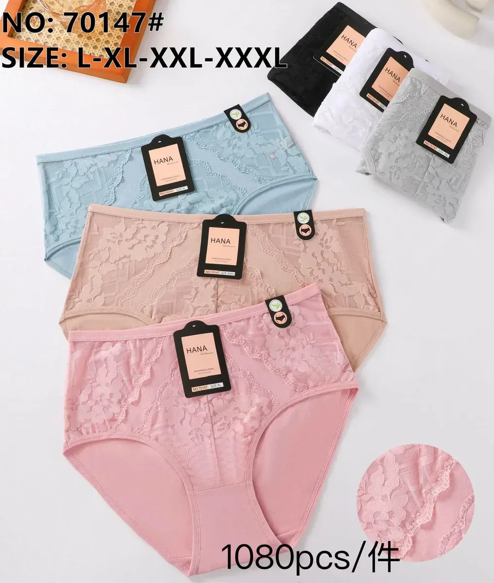Hana Majtki Damskie Koronkowe L-XL-XXL-XXXXL