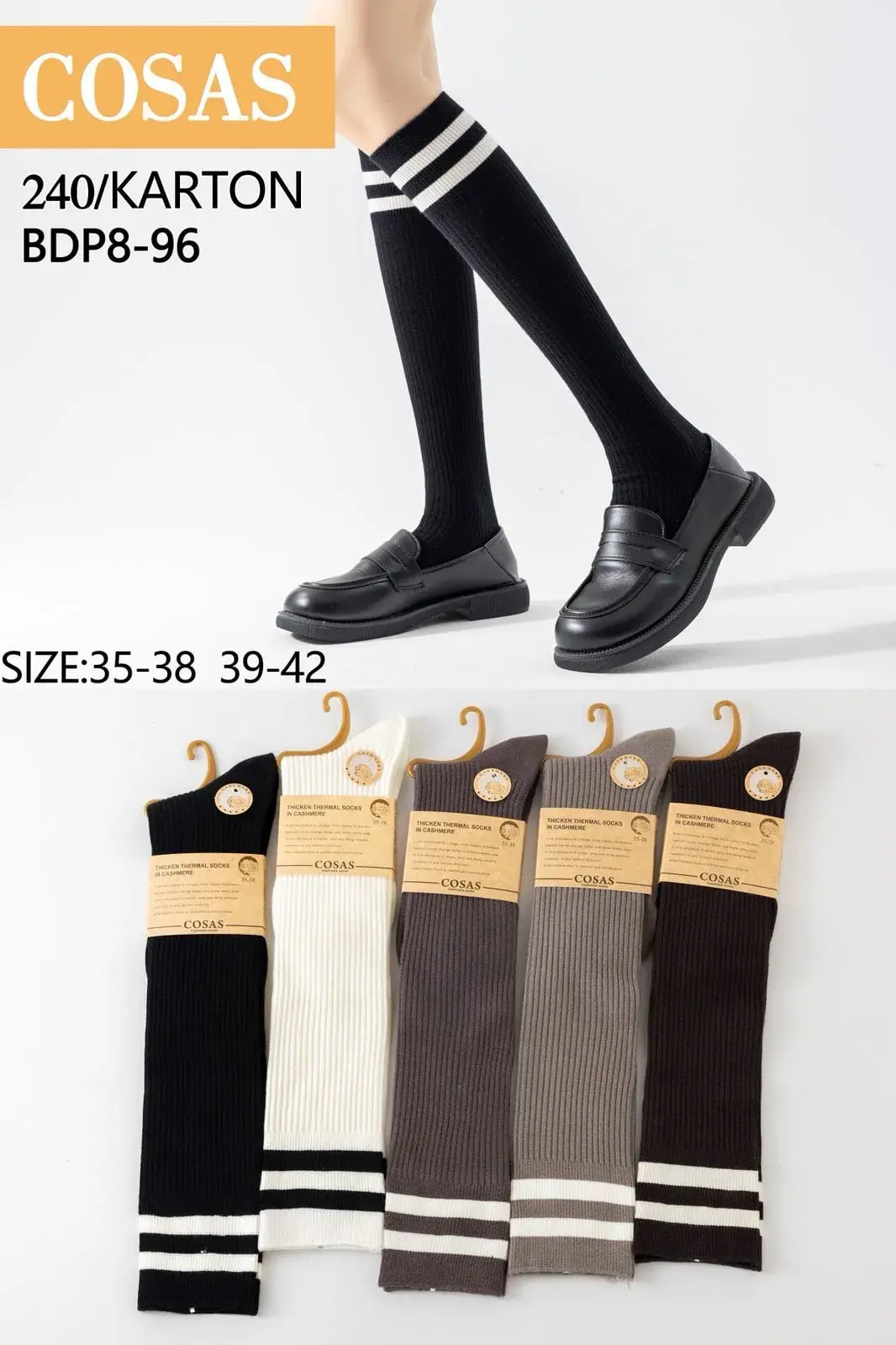 Skarpetki Damskie Cosasas 35-38 / 39-42, 240/24/karton