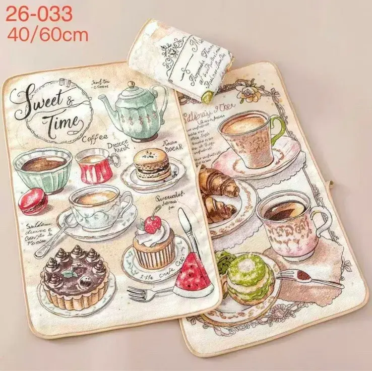Ścierki z mikrofibry COFFEE 40/60cm Sweet & Time