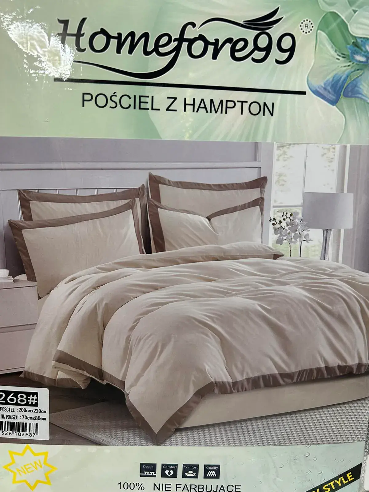 POŚCIEL HAMPTON 3 CZ 200x220cm Homefore
