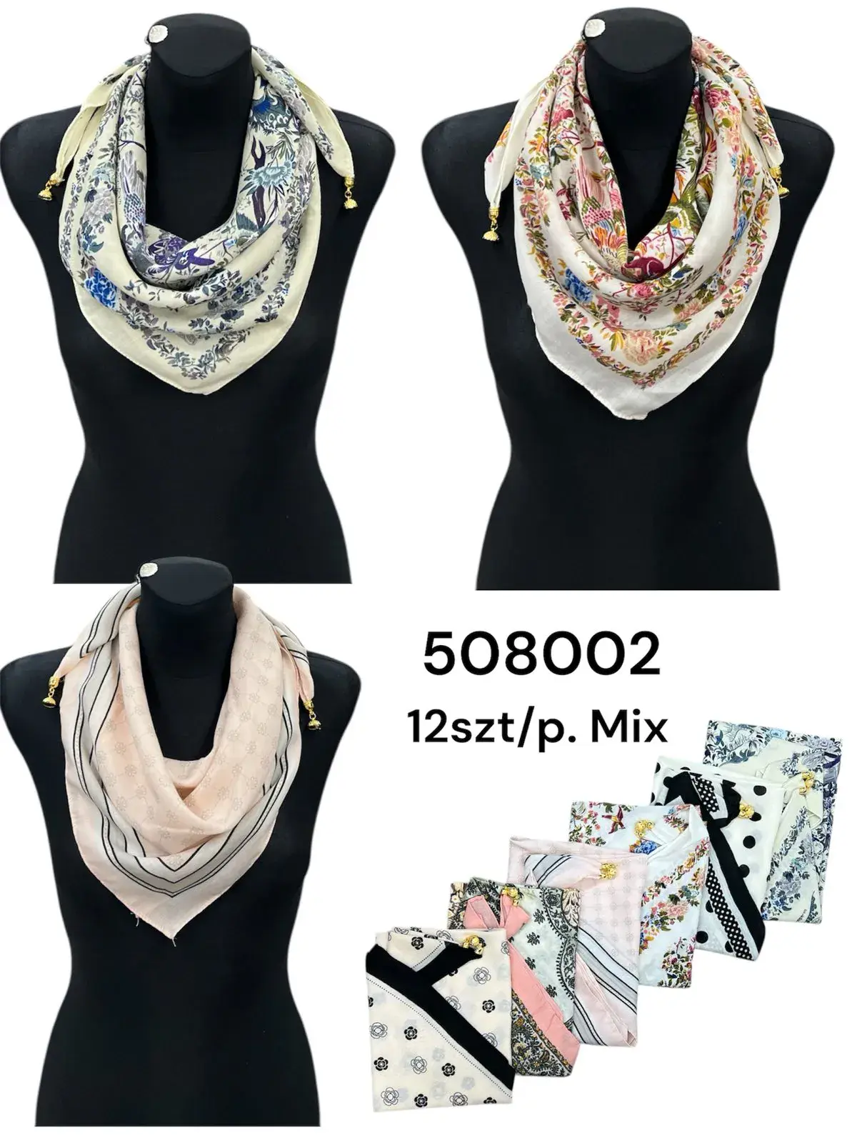 Chusta Damska z Magnesem 508002 Mix
