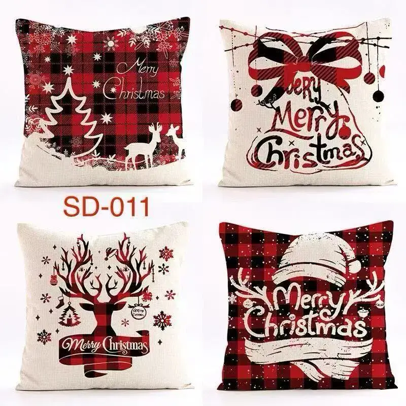 Poszewki dekoracyjne 45x45 cm SD-011 Bożonarodzeniowe