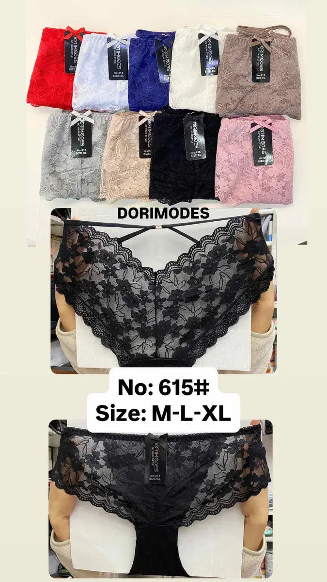 Dorimodes Majtki Damskie Koronkowe M-L-XL Nr 615