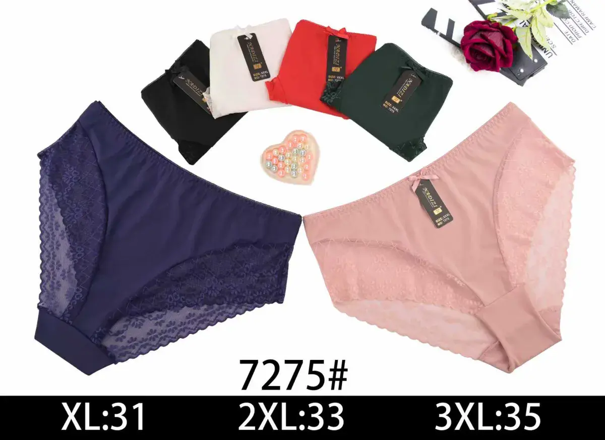 Majtki damskie koronkowe Madura XL-3XL granatowe różowe czarne