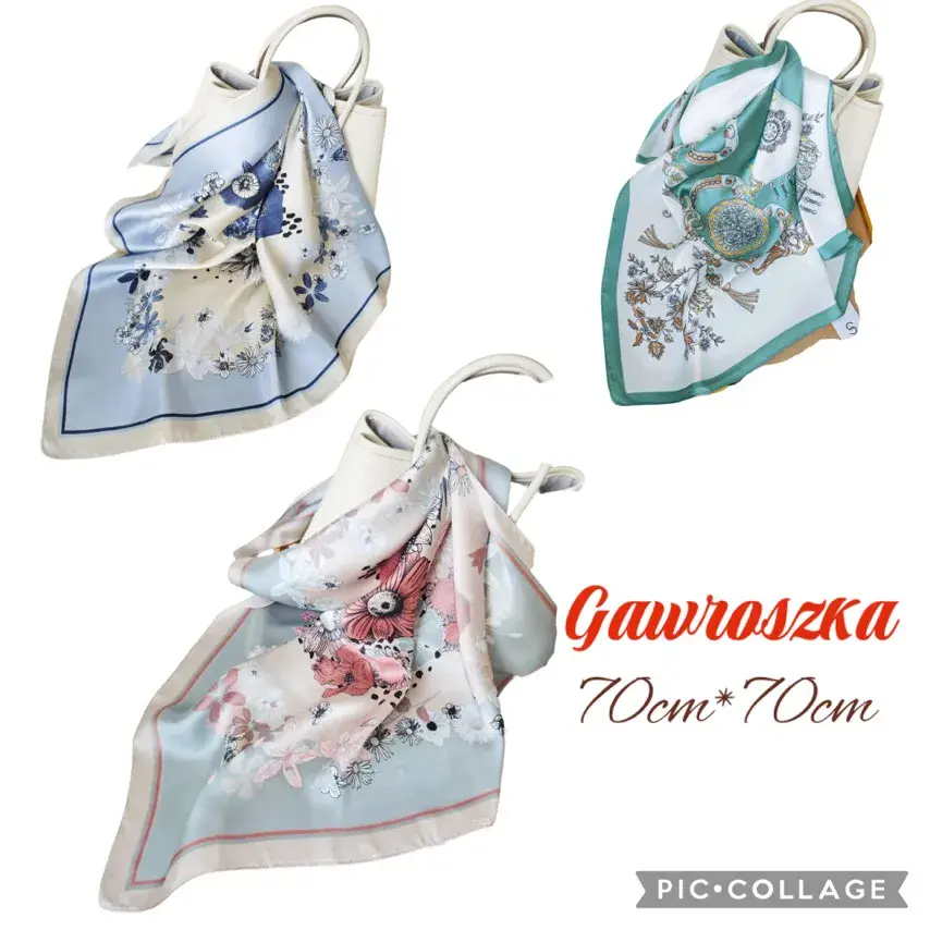 Szaliki damskie Gavroszka 70cm x 70cm