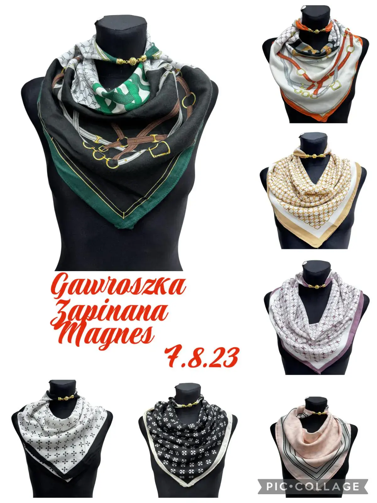 Szaliki damskie Gawrońska Magnesia 7.823 W10226-183