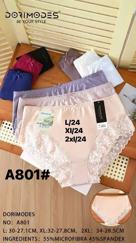 Majtki damskie koronkowe XL-XXL L-2XL DormiModes A801