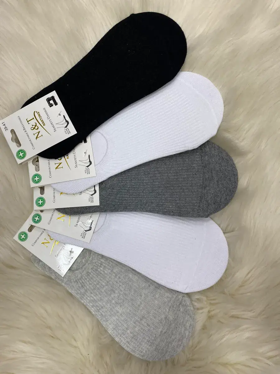 Stopki N&T Comfortable & Breathable Mix Kolorów 3-pak