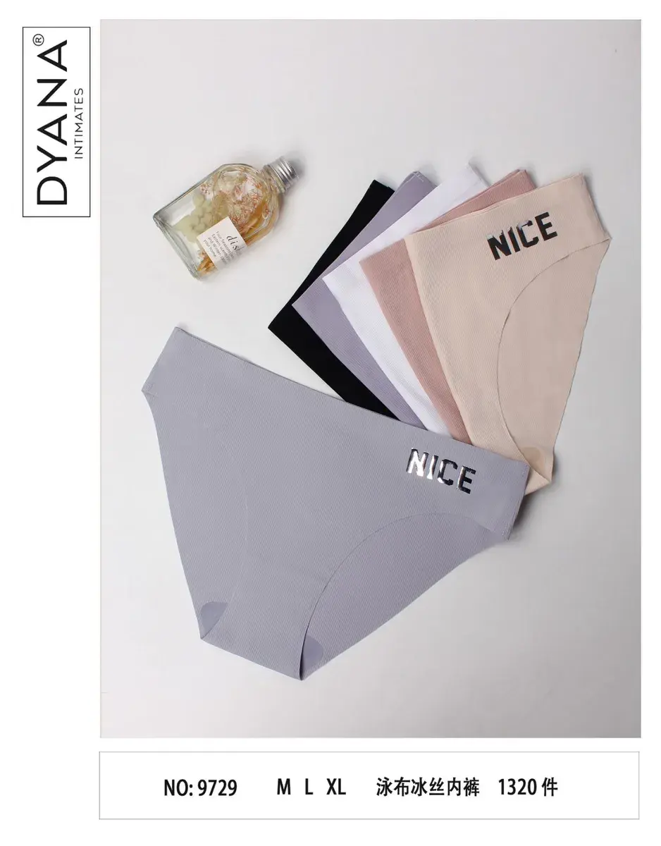 Majtki Bawełniane Damskie NICE Szare M/L/XL Dyana