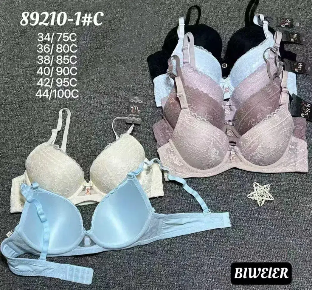 Biweier Biustonosz Koronkowy Mix Kolorów Rozmiary C